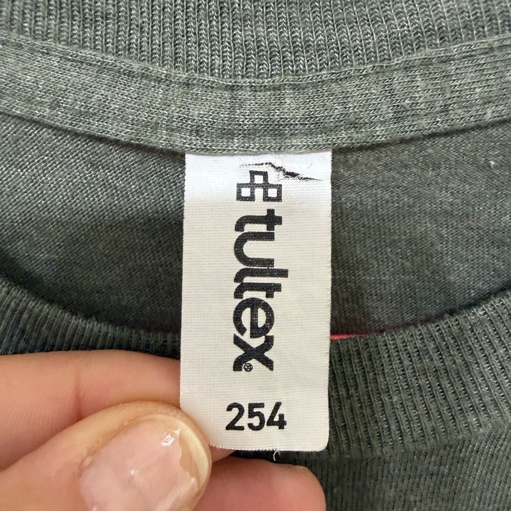 Tultex Eureka Springs Graphic Tee - Olive - Picture 2 of 3